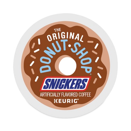 The Original Donut Shop Coffee, Snickers, K-Cup, 0.35 oz, 24 PK 5000367239